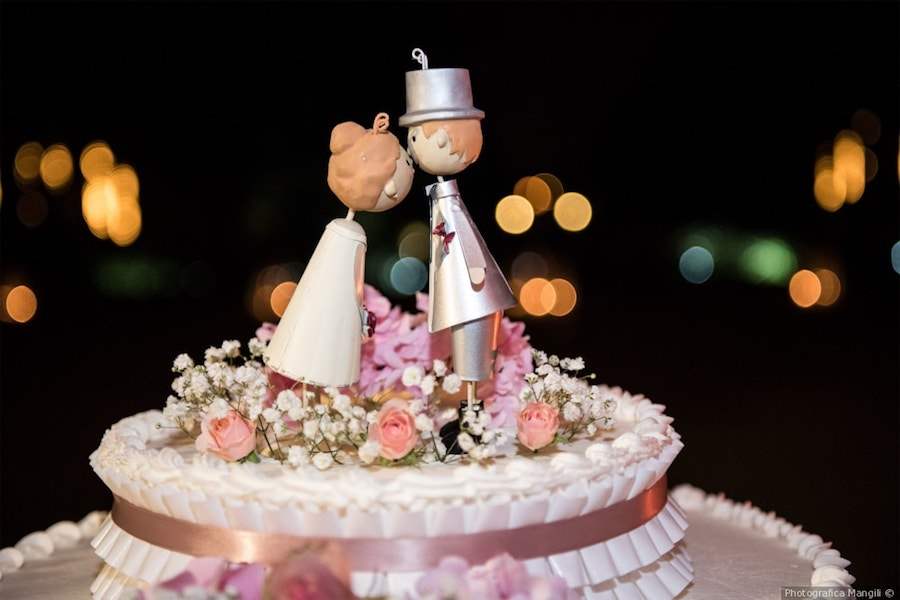 torta simpatica matrimonio