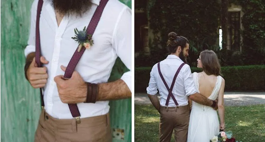 Bretelle per un abito di matrimonio