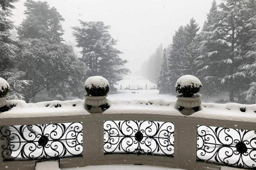 La bellissima cena nel vigneto alla Tenuta Serradesca, una location per matrimoni a Scanzorosciate, in provincia di Bergamo.
