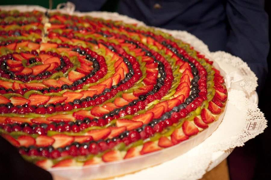 torta matrimonio crostata frutta
